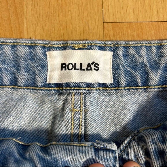 ROLLA'S High Rise Relaxed Dusters Mid Wash Size 29 - Picture 7 of 15